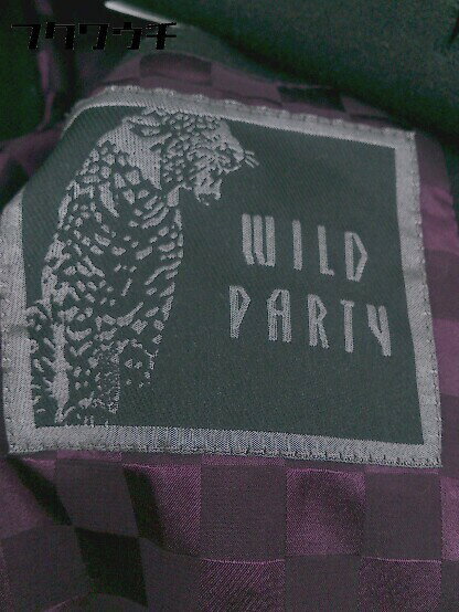 ■ WILD PARTY ワイルドパーティ 長袖 コート サイズ1 ブラック メンズ 【中古】