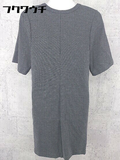 ◇ Theory セオリー 半袖 膝丈 ワンピース サイズS グレー レディース 【中古】