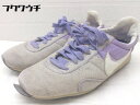 ◇ NIKE ナイキ ?PRE MONTREAL RACER 476717-500 スニーカー シューズ サイズ23.5cm グレー パープル レディース 