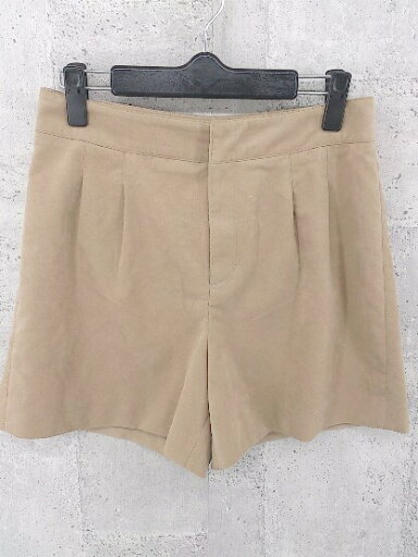 ◇ ANAYI アナイ フェイクスウェード ショート パンツ 38 ベージュ系 レディース 【中古】 ◇ ANAYI アナイ フェイクスウェード ショート パンツ 38 ベージュ系 レディース 【中古】