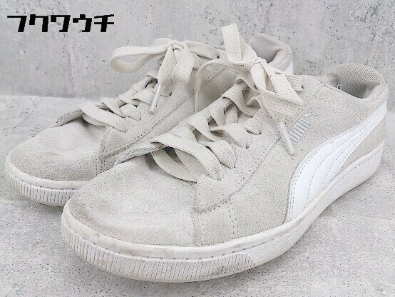 ◇ PUMA　プーマ　 VIKKY V2 ビッキーV2　 369725 05 スニーカー シューズ 23.5 アイボリー系 * 1002800211005 【中古】