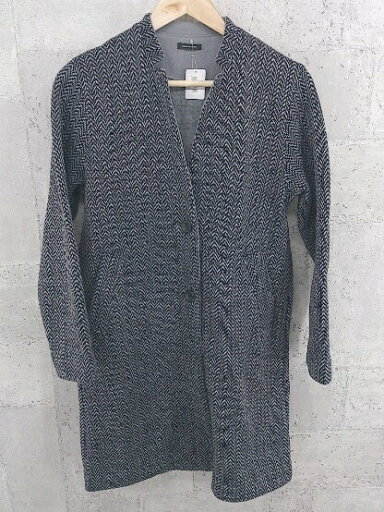 ◇ NOMBRE IMPAIR ノンブル アンペール 長袖 コート F ブラック ホワイト レディース 【中古】 ◇ NOMBRE IMPAIR ノンブル アンペール 長袖 コート F ブラック ホワイト レディース 【中古】