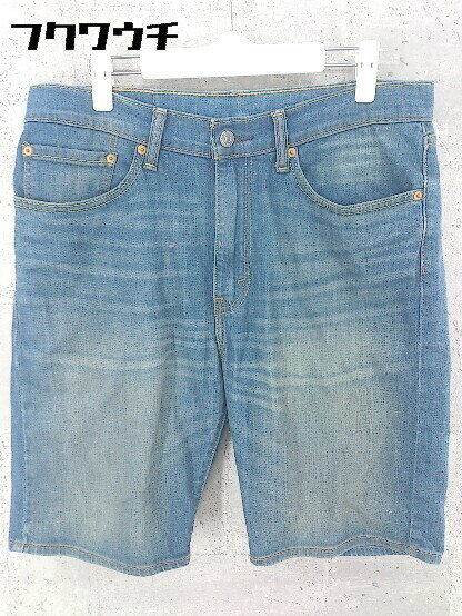 ◇ Levi's リーバイス デニム ハーフ パンツ サイズW34 インディゴ メンズ 【中古】