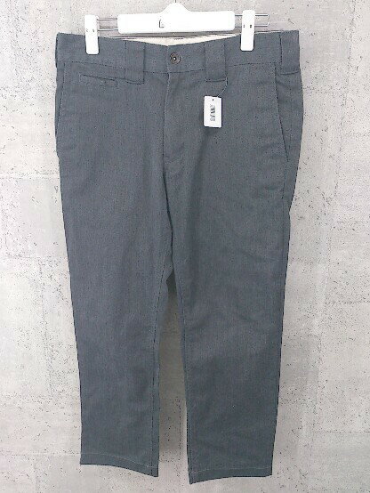 ◇ genuine pickies サブリナ 七分丈 パンツ サイズ76 グレー メンズ 【中古】