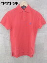 ◇ polo by ralph lauren ラルフローレン 半袖 ポロシャツ S オレンジ系 # 1002799494403 【中古】