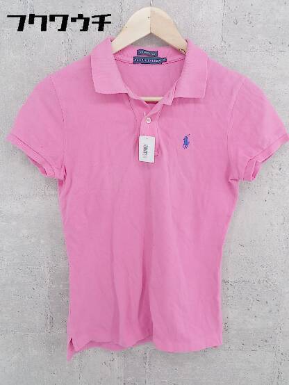 ◇ Ralph Lauren ラルフローレン 半袖 ポロシャツ M ピンク * 1002799503877 【中古】