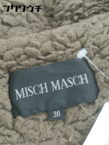 ◇ MISCH MASCH ミッシュマッシュ 長袖 ダウン ジャケット 38 ブラウン * 1002799578714 【中古】