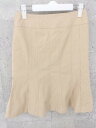 ◇ SONIA RYKIEL ソニアリキエル 膝丈 タイト ナロー スカート 34 ブラウン レディース 【中古】