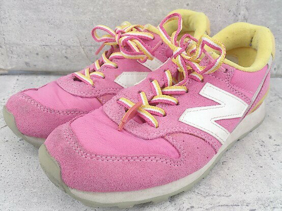 ◇ New Balance ニューバランス WR996CM スニーカー シューズ 22 ピンク レディース 【中古】