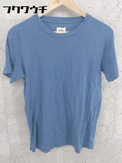 ◇ STUDIOUS ステュディオス 半袖 Tシャツ カットソー 1 ブルー # 1002799449632 【中古】