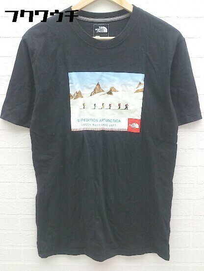 ◇ THE NORTH FACE ザ ノース フェイス EXPEDITION ANTARCTICA　品番記載なし 半袖 Tシャツ カットソー S/P ブラウン系 # 1002799267069 【中古】