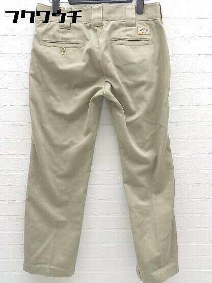 ◇ Dickies ディッキーズ チノ パンツ 28(61cm) グレージュ * 1002799241557 【中古】