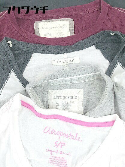 ◇ AEROPOSTALE エアロポステール まとめ売り8点セット 各サイズ混合 七分袖 半袖 ポロシャツ Tシャツ カットソー # 1002799114547 【中古】