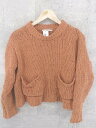 ◇ Crisp クリスプ 長袖 ニット セーター F オレンジ レディース 【中古】(4)