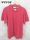 ◇ Eddie Bauer エディーバウアー 鹿の子 半袖 ポロシャツ XS レッド # 1002799192439 【中古】