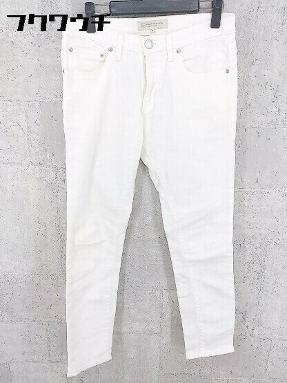 ◇ BEAUTY&YOUTH UNITED ARROWS ストレッチ スキニー パンツ Sサイズ ホワイト レディース 【中古】