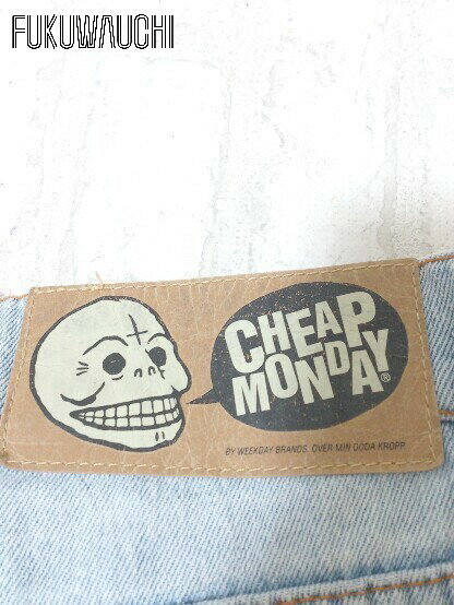 ◇ Cheap Monday チープマンデー スキニー ジーンズ デニム パンツ 28/32 インディゴ レディース 【中古】