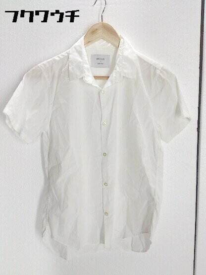 ◇ STUDIOUS ステュディオス 半袖 シャツ 1サイズ ホワイト メンズ 【中古】