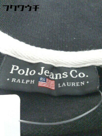 ◇ POLO JEANS CO.RALPH LAUREN ポロジーンズ 半袖 ポロシャツ Sサイズ ブラック レディース 【中古】