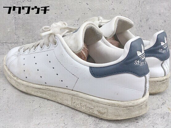 ◇ adidas アディダス STAN SMITH M20325 スニーカー シューズ 24cm ホワイト ネイビー レディース 【中古】