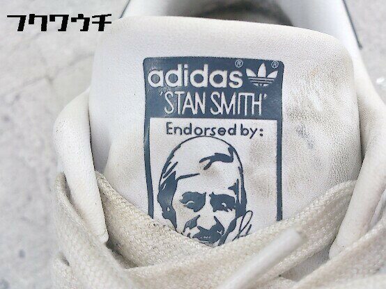 ◇ adidas アディダス STAN SMITH M20325 スニーカー シューズ 24cm ホワイト ネイビー レディース 【中古】