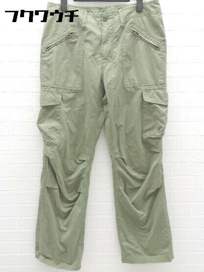 ◇ SPICK AND SPAN Pour Belle Femme スピックアンドスパンプーラベルファム コットン パンツ 38サイズ カーキ レディース 【中古】