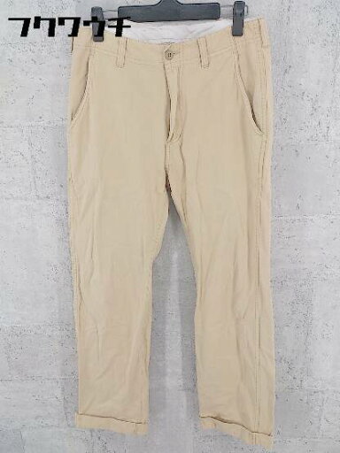 ◇ relume journal standard ロールアップ パンツ Sサイズ ベージュ メンズ 【中古】 ◇ relume journal standard ロールアップ パンツ Sサイズ ベージュ メンズ 【中古】