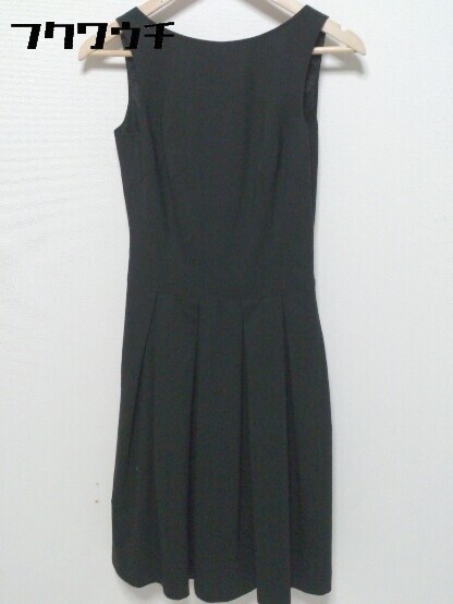 ◇ Theory セオリー ノースリーブ 膝丈 ワンピース サイズ0 ブラック レディース 【中古】