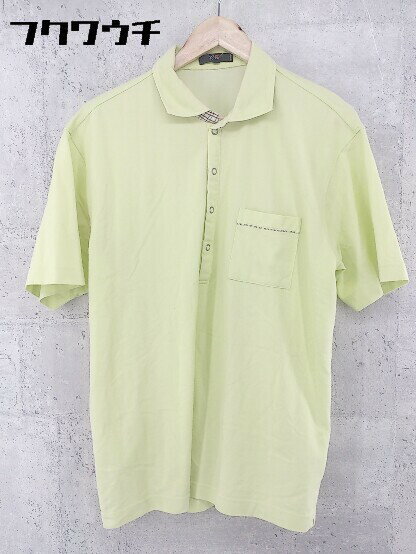 ◇ 23区 SPORT ニジュウサンクスポーツ 半袖 ポロシャツ 4 グリーン # 1002798841086 【中古】