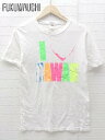 ◇ FRUIT OF THE LOOM フルーツオブザルーム 半袖 プリント Tシャツ カットソー S ホワイト メンズ 【中古】