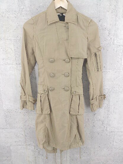 ◇ Abahouse アバハウス 長袖 コート 1 ベージュ レディース 【中古】