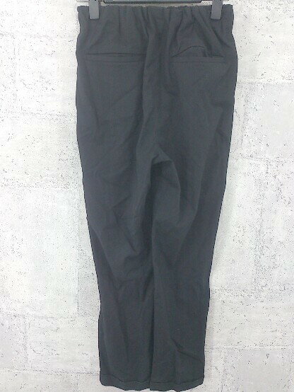 ◇ BEAUTY&YOUTH UNITED ARROWS リメイク サブリナ 七分丈 パンツ ブラック レディース 【中古】