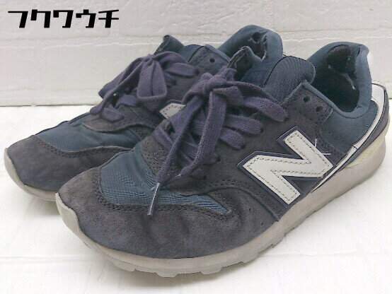 ◇ New Balance ニューバランス WR996CGN スニーカー シューズ サイズ23cm ネイビー レディース 【中古】