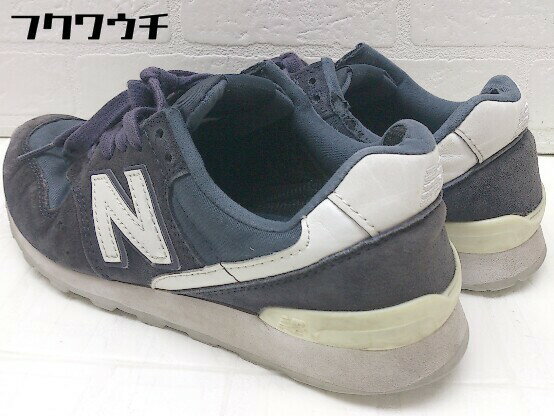 ◇ New Balance ニューバランス WR996CGN スニーカー シューズ サイズ23cm ネイビー レディース 【中古】