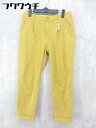 フクワウチで買える「◇ note et silence ノートエシロンス ストレッチ ロールアップ パンツ サイズ0 マスタード レディース 【中古】」の画像です。価格は328円になります。