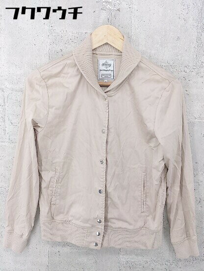 ◇ B MING LIFE STORE by BEAMS ビーミングライフストアバイビームス 長袖 ジャケット サイズM ベージュ レディース 【中古】