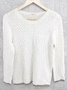 ◇ Simplicite シンプリシテェ 長袖 セーター ホワイト レディース 【中古】