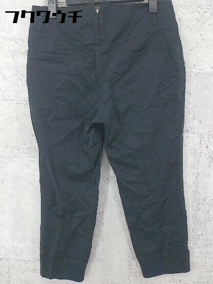 ◇ UNTITLED アンタイトル クロップド パンツ 1 ブラック * 1002798325708 【中古】