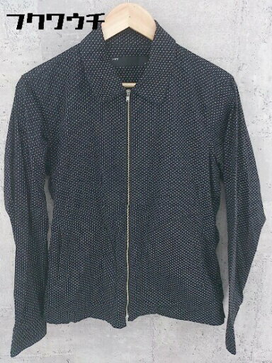◇ SHIPS シップス 水玉 ドット 長袖 ジップアップ ジャケット M ブラック * 1002798556812 【中古】 ◇ SHIPS シップス 水玉 ドット 長袖 ジップアップ ジャケット M ブラック * 1002798556812 【中古】