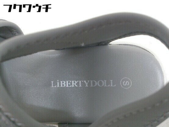 ◇ LibertyDoll リバティードール 厚底 スポサン スポーツ サンダル サイズS グレー レディース 【中古】