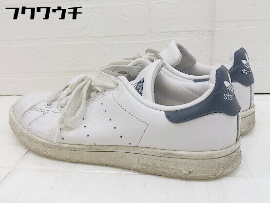 ◇ adidas アディダス M20325 STAN SMITH スニーカー シューズ サイズ24 ホワイト ネイビー レディース 【中古】