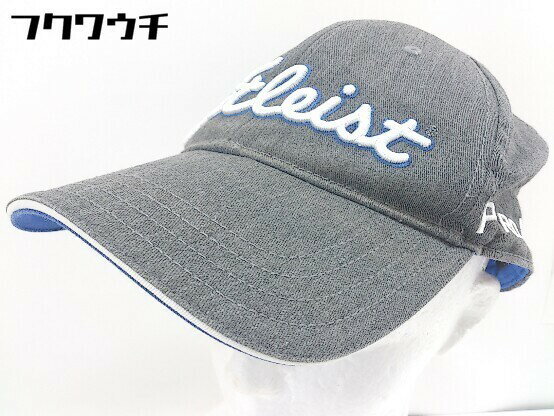 ◇ Titleist タイトリスト ゴルフ キャップ 帽子 グレー系 メンズ 【中古】