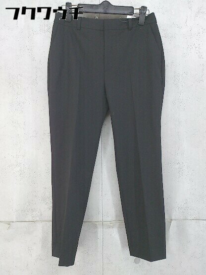 ◇ Viaggio Blu ビアッジョブルー センタープレス パンツ サイズ1 ブラック レディース 【中古】