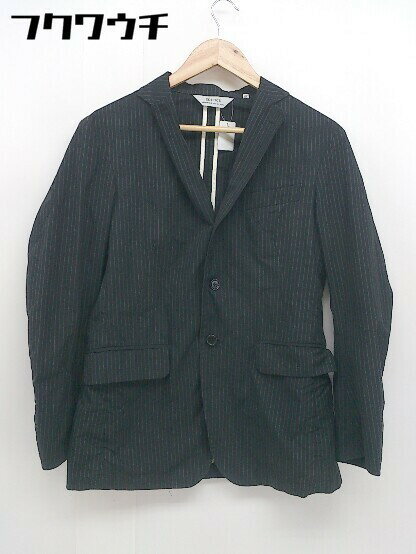 ◇ EDIFICE エディフィス シングル3B 長袖 ジャケット サイズ38 ブラック レディース 【中古】