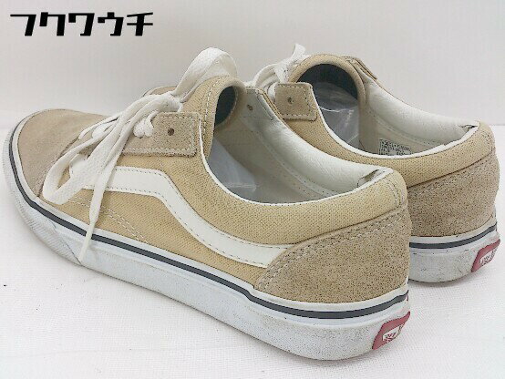 ◇ VANS ヴァンズ オールドスクール スニーカー シューズ サイズ24cm ベージュ系 レディース 【中古】