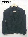 ◇ UNITED ARROWS ユナイテッドアローズ 1B 長袖 ジャケット サイズ38 ブラック レディース 【中古】(4)