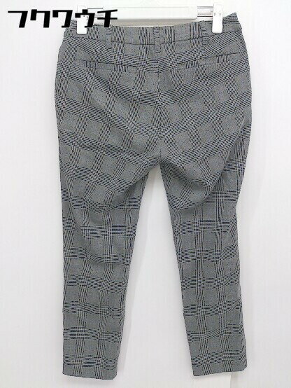 ◇ Jewel Changes ジュエルチェンジズ チェック テーパード パンツ サイズ36 グレー レディース 【中古】