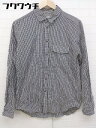 ◇ MONKEY TIME モンキータイム UNITED ARROWS チェック 長袖 シャツ サイズM ブラック系 メンズ 【中古】