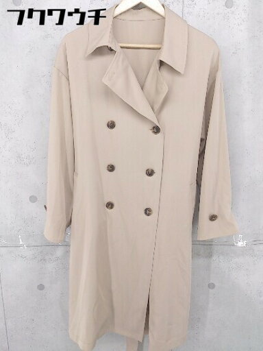 ◇ ◎ OLIVE des OLIVE オリーブ デ オリーブ 長袖 トレンチ コート サイズF ベージュ系 レディース 【中古】 ◇ ◎ OLIVE des OLIVE オリーブ デ オリーブ 長袖 トレンチ コート サイズF ベージュ系 レディース 【中古】