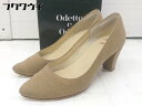 ◇ ◎ Odette e Odile オデット エ オディール UNITED ARROWS パンプス ヒール サイズ22 1/2 ブラウン レディース 【中古】
